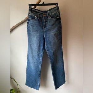 JCrew Slim Demi Boot Jeans size 26
